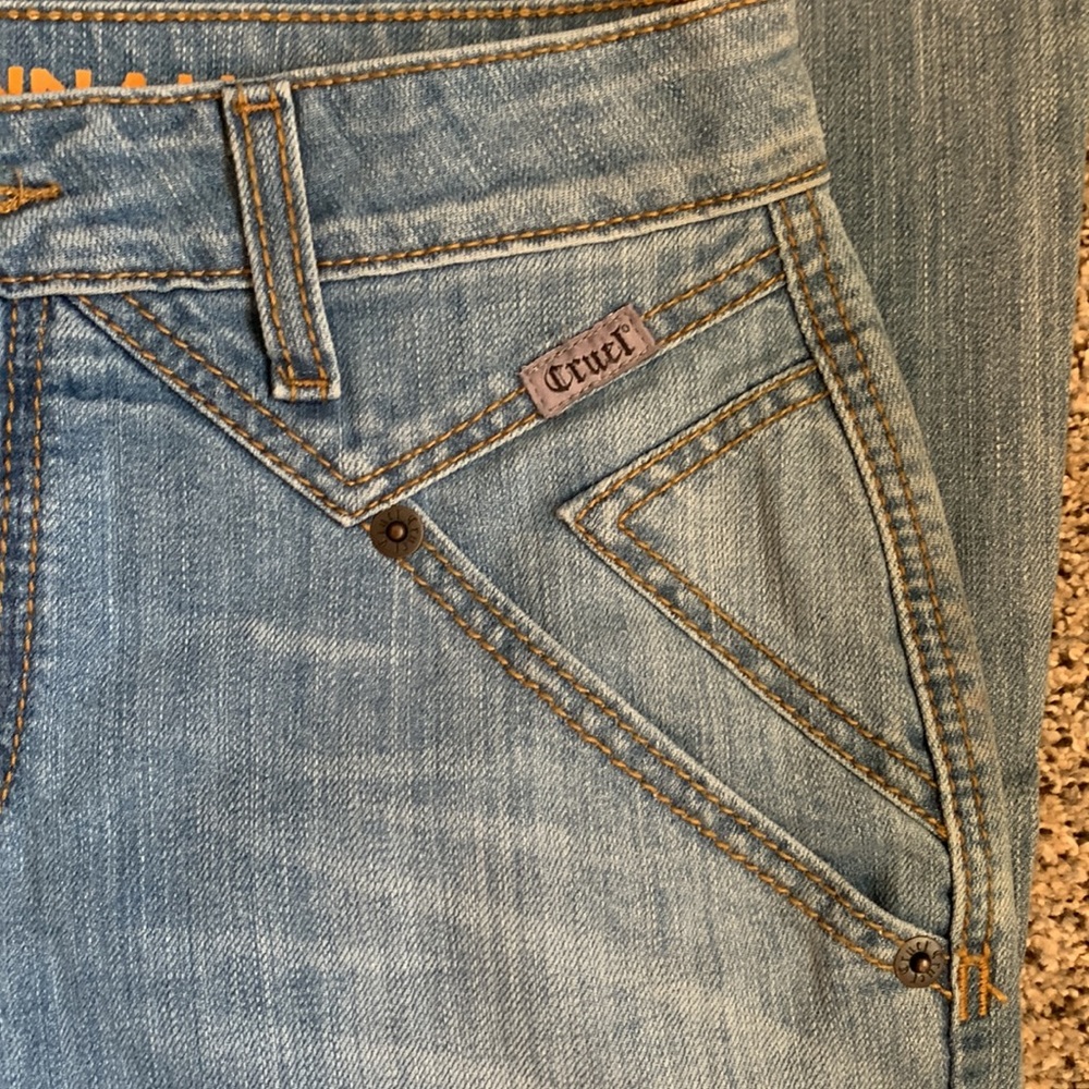 Cruel Denim Hannah Flare Leg Jeans. Size 29/7 R
